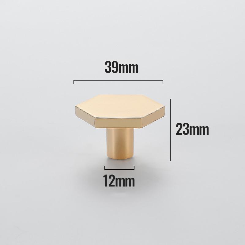 KAK Gold Cabinet Handle and Knobs Zinc Alloy Wardrobe Handle Black Kitchen Handle Cupboard Door Knob Furniture Hardware