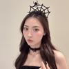 Halloween Spider Web Headband Spider Spider Hair Hoop Cute Spider Hairband  Adult Kids