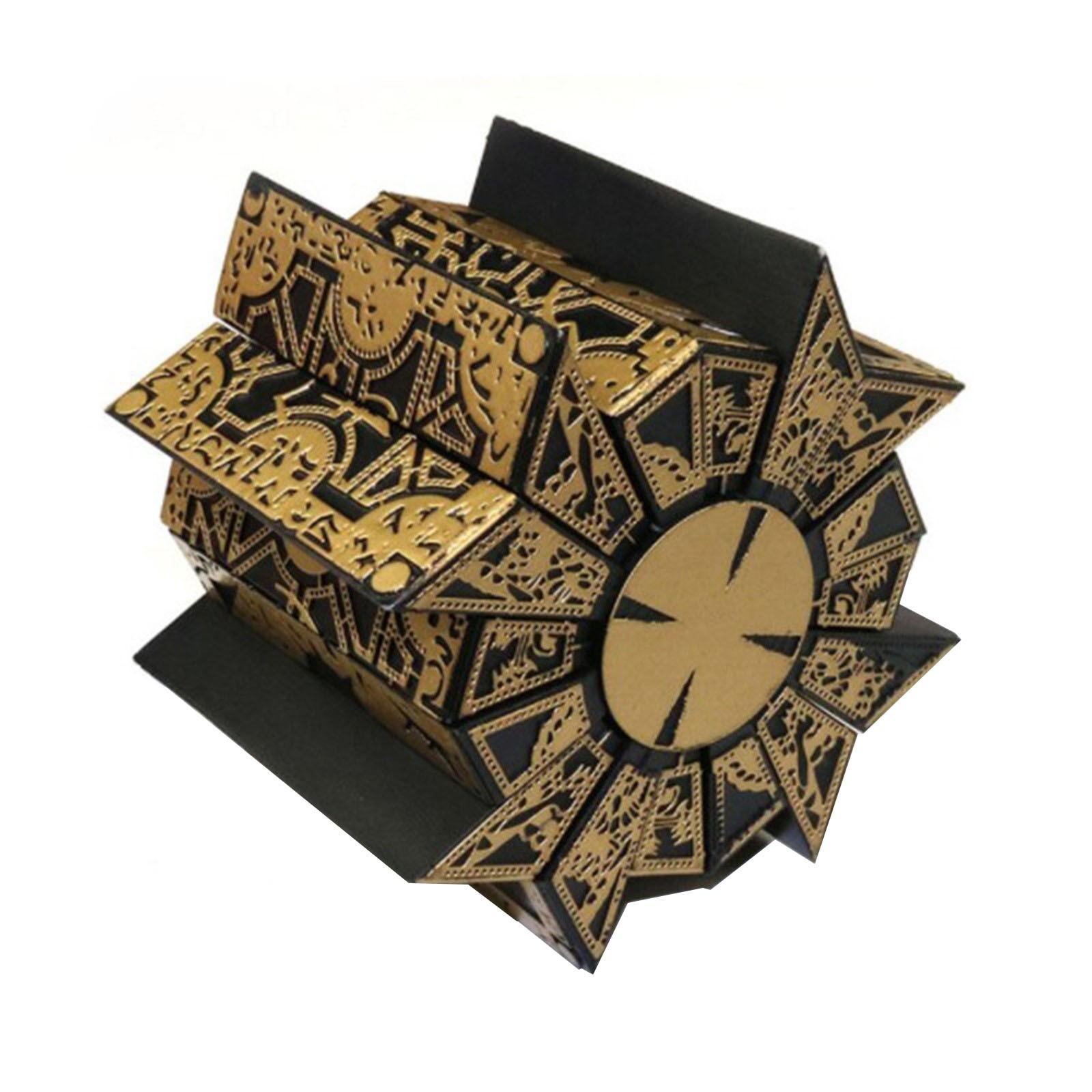 

Съемная коробка, функциональная коробка, деформационная съемная коробка-головоломка с замком. С базой One Size жёлтый