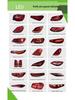 LED Taillight Assembly for Toyota 4Runner 2010-2020: Anti-Collision Lights