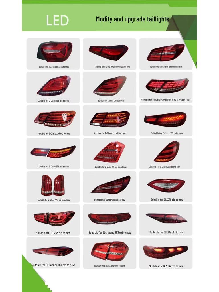 LED Taillight Assembly for Toyota 4Runner 2010-2020: Anti-Collision Lights