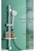 Adjustable 304 Stainless Steel Shower Head Holder & Storage Rack