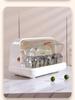 Glass Cup Drying Rack and Dustproof Holder for Wine and Water Glasses