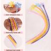 5pcs Cute Y2K Star Hair Clip Sweet Braided Hair Pieces Mini Hair Clip Decorations  Music Festival