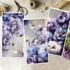 3 Sheets 3 Styles PVC Waterproof Decorative Stickers Self Adhesive Floral Decals for Furniture Decoration Flower 300x150mm 1 sheet/style