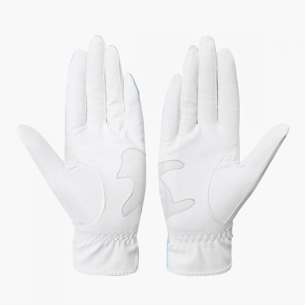 Munsingwear Women Mesh Gloves Light Blue Mr122lgl31