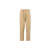 Fleece-Lined Lace-Up Loose Casual Pants Men Bottoms Desert-Yellow DV7684-254
