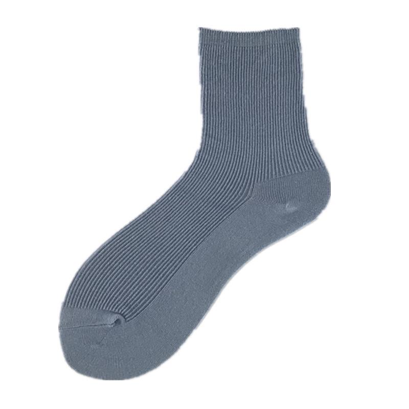 Women's Korean Style Cotton Ruffle Socks - Pastel Mid-Calf Summer Fashion