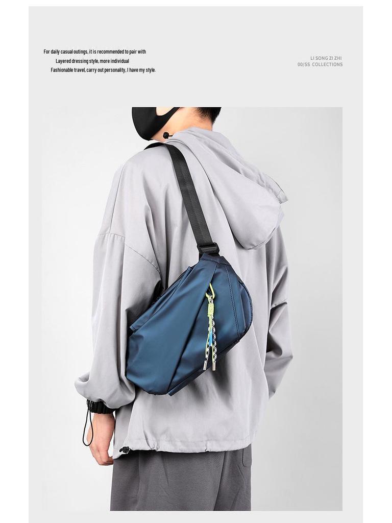 Men's Casual Commuter Crossbody Bag - Chest, Messenger, Cycling, Motorcycle & Sports Backpack