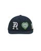 THEMUSEUMVISITOR Ad Embroidery Logo Ball Cap (Navy)