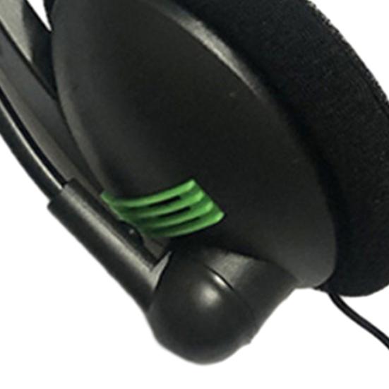 Dual Socket Wired HD-compatible Microphone Superior Headset with Sound Quality Wired Headphones