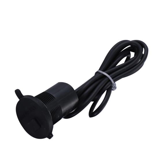 

12 В универсальное водонепроницаемое высокоскоростное USB-зарядное устройство для сотового телефона для мотоциклов чёрный