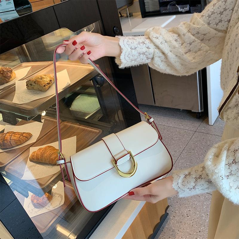 New Trendy High-end Fashion Versatile Underarm Bag French Shoulder Bag Small Bag Female Messenger Bag