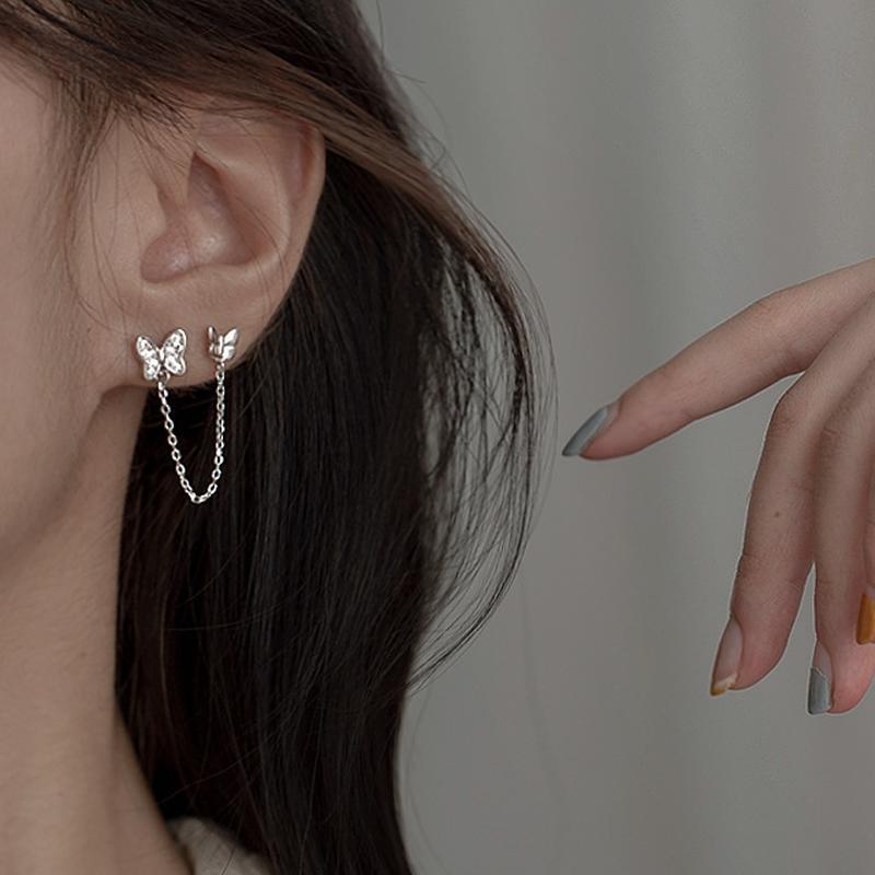 

Серьги-бабочки Женские винтажные серьги с темпераментом