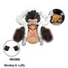Siste versjon Byggeklosser Japan Anime Klosser Dukker Mini Action Leketøysfigurer Monteringsklosser Barnegaver