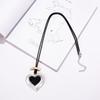 Merry Women'S Love-Shaped Alloy Long Necklace Rope Sweater Chain