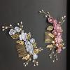 Kopfschmuck Handgemachte Blume Braut Hochzeit Kopfschmuck Haarschmuck Braut Haarschmuck Haarkamm