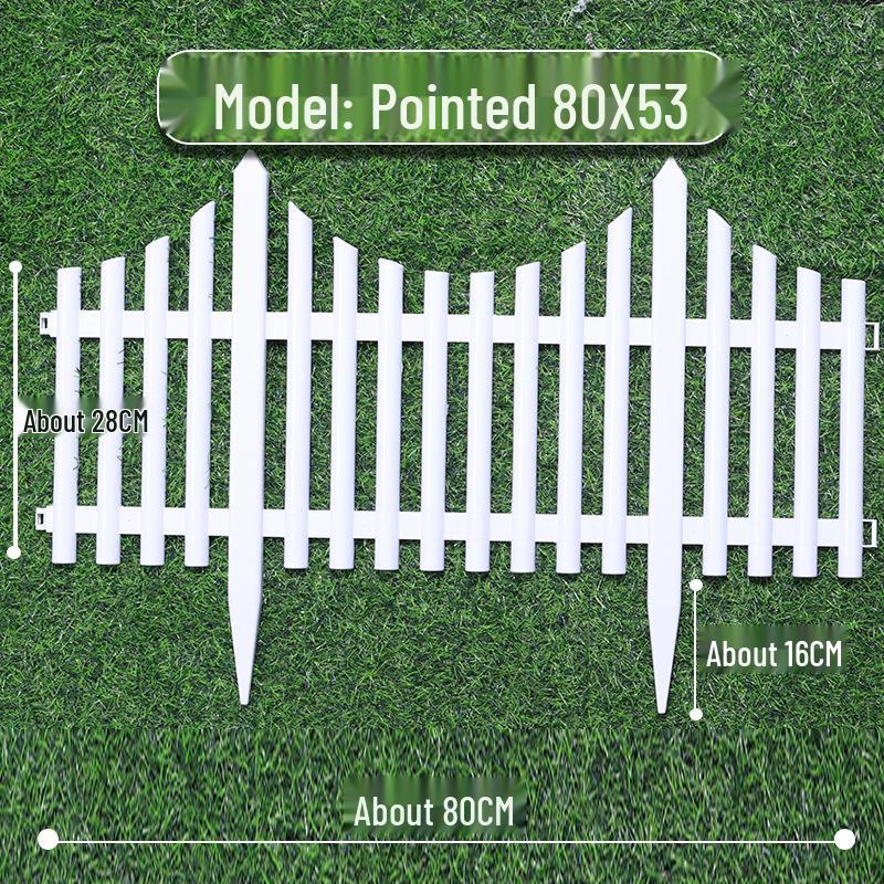 

Пластиковый садовый забор в европейском стиле для наружного украшения