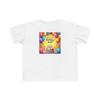 Birthday Bash Cake and Balloons Toddler Tee | Colorful Kids Party Shirt