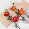 New Year Fortune Bucket: DIY Pomegranate, Persimmon & Apple Floral Arrangement with Foam Berries