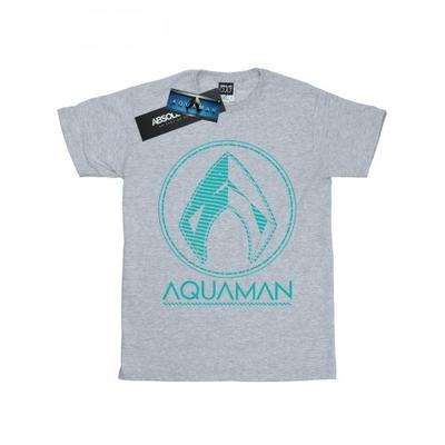 Chlapecké tričko Aquaman Aqua Logo
