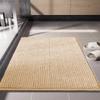 Washable Bath Rug Non-slip Living Room Carpets Easy To Clean Chenille Bathroom Mat  Bedroom