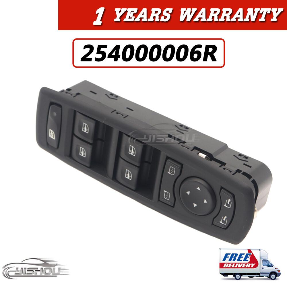 Electric Power Window Control Switch For Renault Megane Laguna Fluence 08-16 NEW