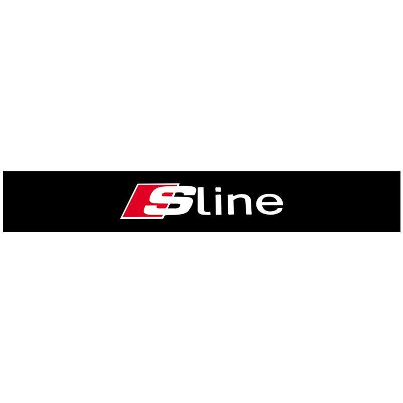 1Pcs Car Front Windshield Emblem Stickers Front and Rear Decorative For Audi S8 TT A4L A6L RS3 RS4 RS5 RS6 C6 S3 S4 S5 S6 S8 A7 A8 A3 A4 A5 Q3 Q5 Q7