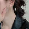 New 925 Sterling Silver Long Earrings Women Charm Simple Style Earrings Birthday Gift for Friends Exquisite Jewelry Accessories