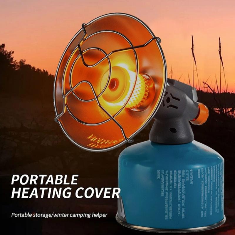 Light Weight Camping Heater Set With Quick Heat Function For Outdoor Use Stainless Steel Gas Heater And Converter Set