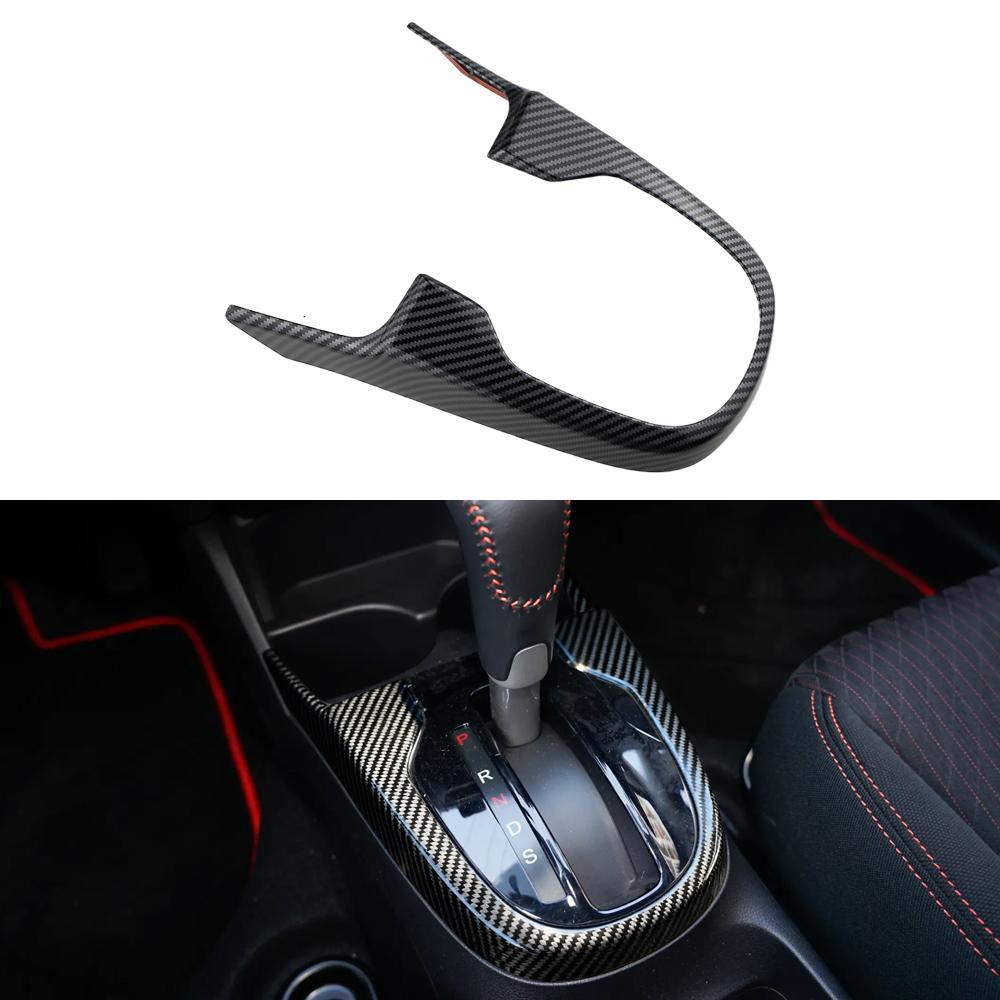For Honda Jazz GK 2014 - 2026 Fit 2018-2026 AT Gear Shift Panel Trim Cover Decoration Sticker Styling Interior Accessories