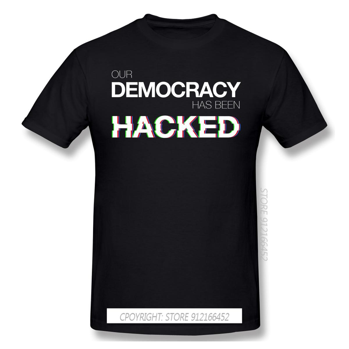 Tops & Tee Band Mr Robot T-Shirts Anonymous Hacker Organization Video Black Lives Matter Sleeve Short - Men s Summer Cotton G... S