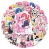 10/30/50pcs Cartoon Music Anime BOCCHI THE ROCK!  Stickers Kawaii Gotoh Hitori Decal DIY Notebook Guitar Laptop Cute Sticker Toy
