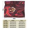 Cartoon Hazbins Hotels Alastor Blankets Coral Fleece Plush Autumn/Winter Thin Throw Blanket for Home Office Bedding Throws