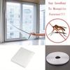 Easy-to-Install Self-Adhesive Mosquito Net Kit with Window Hook and Loop Fasteners - Insect Screen Protector, Repellent Spray