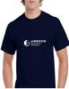 Shandong Airlines White Logo Chinese Aviation Cotton Navy Blue T-Shirt