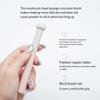 1PC Small Steamed Bread Concealer Brush Mushroom Head Sponge Makeup Brush Portable Multifunctional Dry and Wet Dual-Use Smudge Traceless Brush