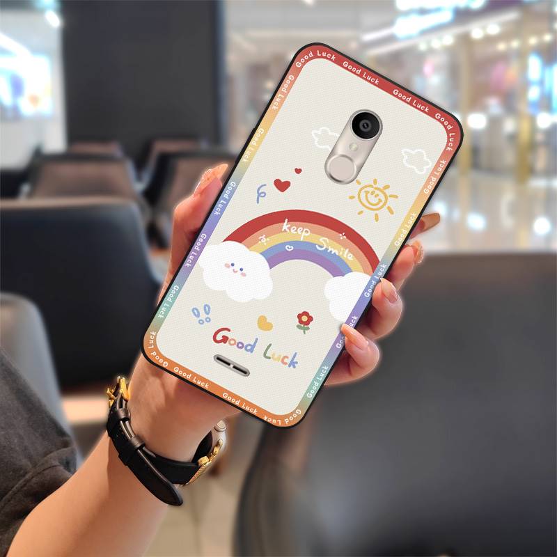 Durable Cover Phone Case For Alcatel 3C TPU Shockproof Dirt-resistant Cartoon Back Cover Soft Case Fashion Design Cute