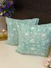 Pair of Handblock Printed Cushion Covers- 16*16 Inches (Copy)