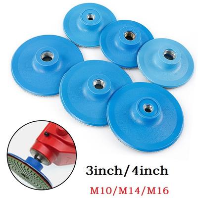 Plastik Zımpara Diski Ped Aletleri 1 adet 3/4in Mavi+Siyah M10/M14/M16
