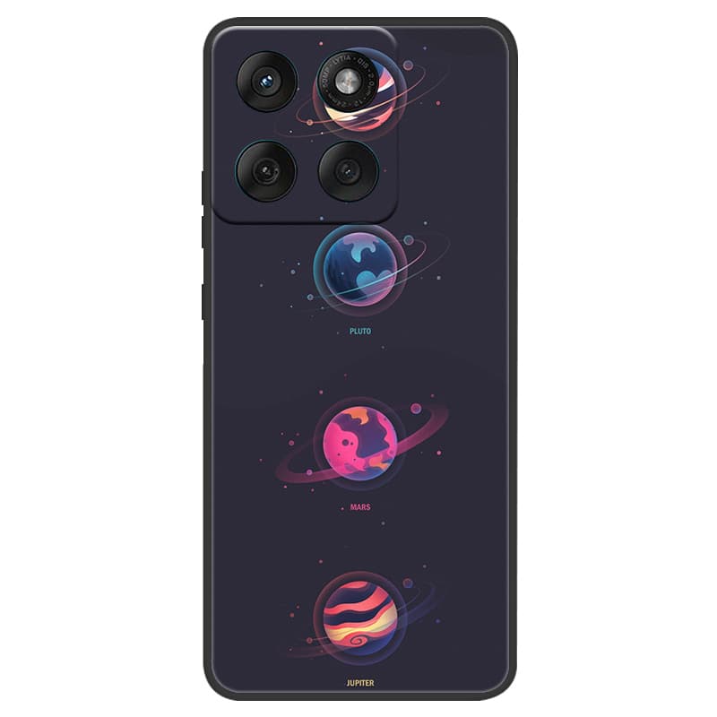 For Motorola Edge 60 Fusion 2025 Case Soft Silicone Luxury Space Bumper For Moto Edge60 Fusion XT2503-4 Phone Cover TPU Coques