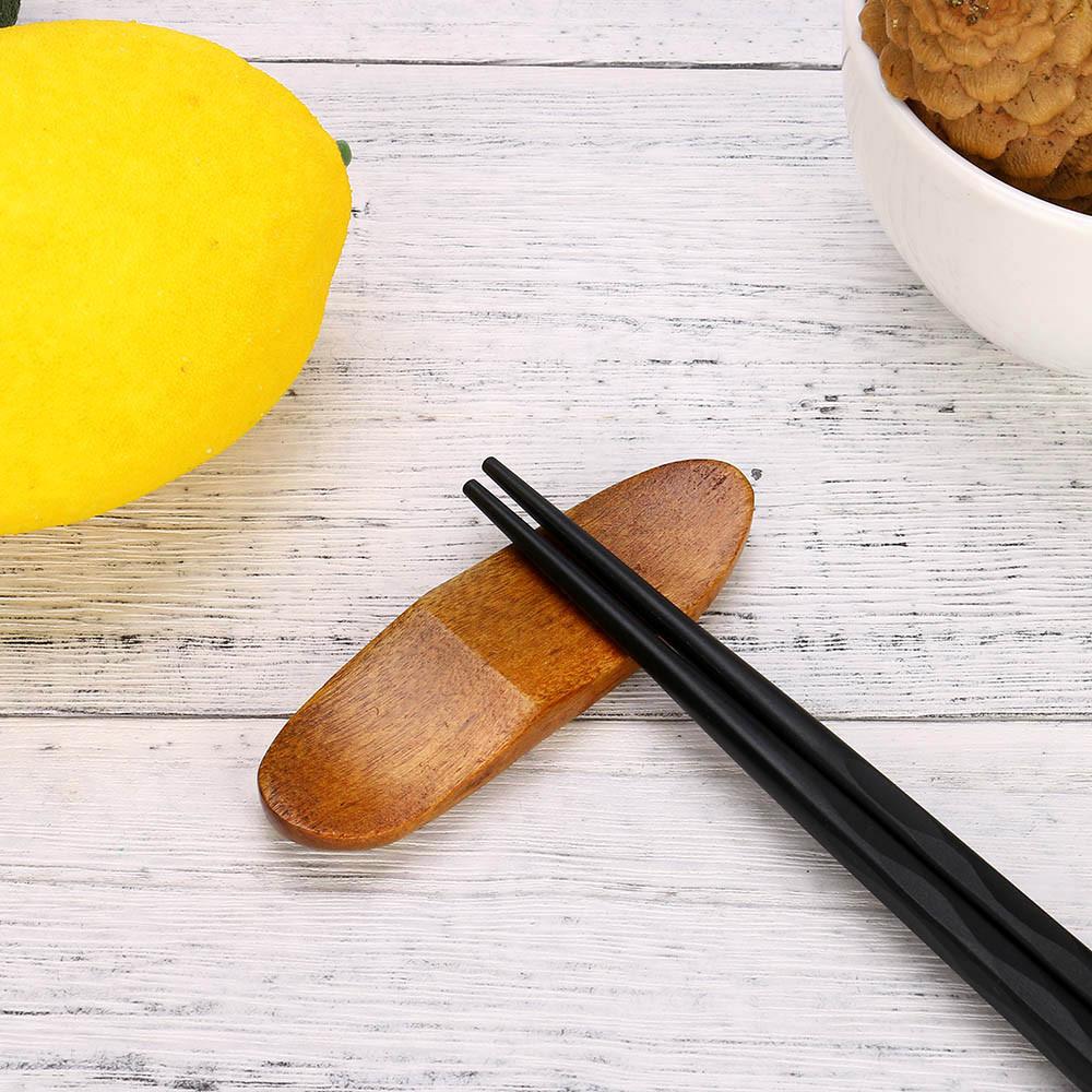 

Creative Home Japanese Cute Clean Simple Chopstick Holder Home Tableware Wood Chopstick Holder Log Handmade Chopstick Holder A