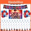 Stranger Things Birthday Party Decor Mysterious Atmosphere Balloon Banner Kit