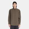 Fear of God Essentials FW22 Long Sleeve Oxford Shirt Women Tops Wood-Brown FOG-FW22-611
