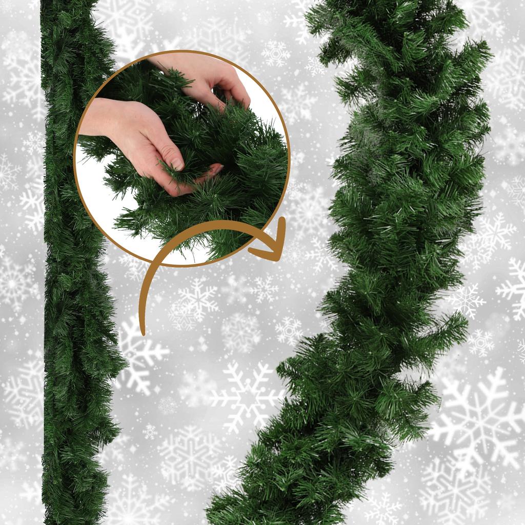 KADAX Christmas Tree Garland 300 Cm Christmas Dense Premium