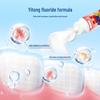Sanqi Yunnan Kids Peach Fluoride Toothpaste with Toothbrush