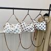 Compact and Stylish Polka Dot Single-shoulder Bag - A Niche Design for Single-shoulder Handbags