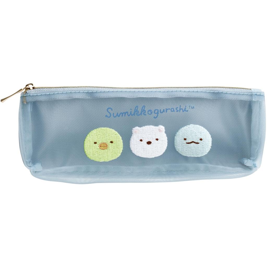 PT16203 Sumikkogurashi Mesh Pen Pouch