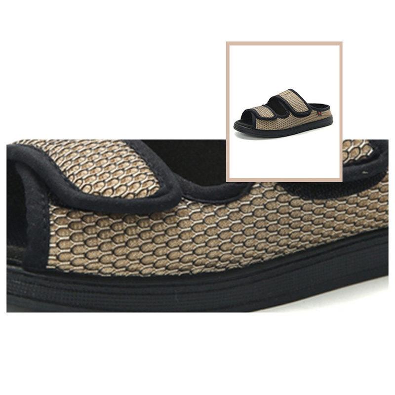 Scarpe Diabetiche Donna Extra Larghe | Calzature Comode Con Fondo Antiscivolo E Solette Multiple Regolabili | Per Piedi Gonfi, Edema, Fascite Plantare, Alluce Valgo | Leggere E Traspiranti