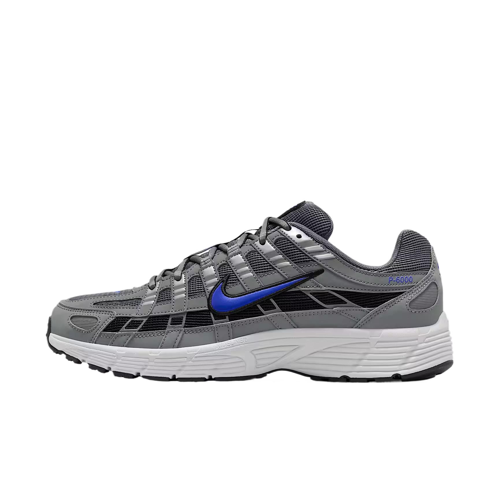 Nike P-6000 Smoke Grey Men Sneakers Light-Smoke-Grey Platinum-Tint Racer-Blue IR5279-002 40